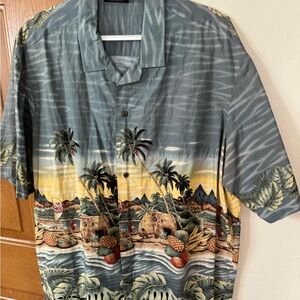 Royal Creations Tropical Print Men's Shirt XXL